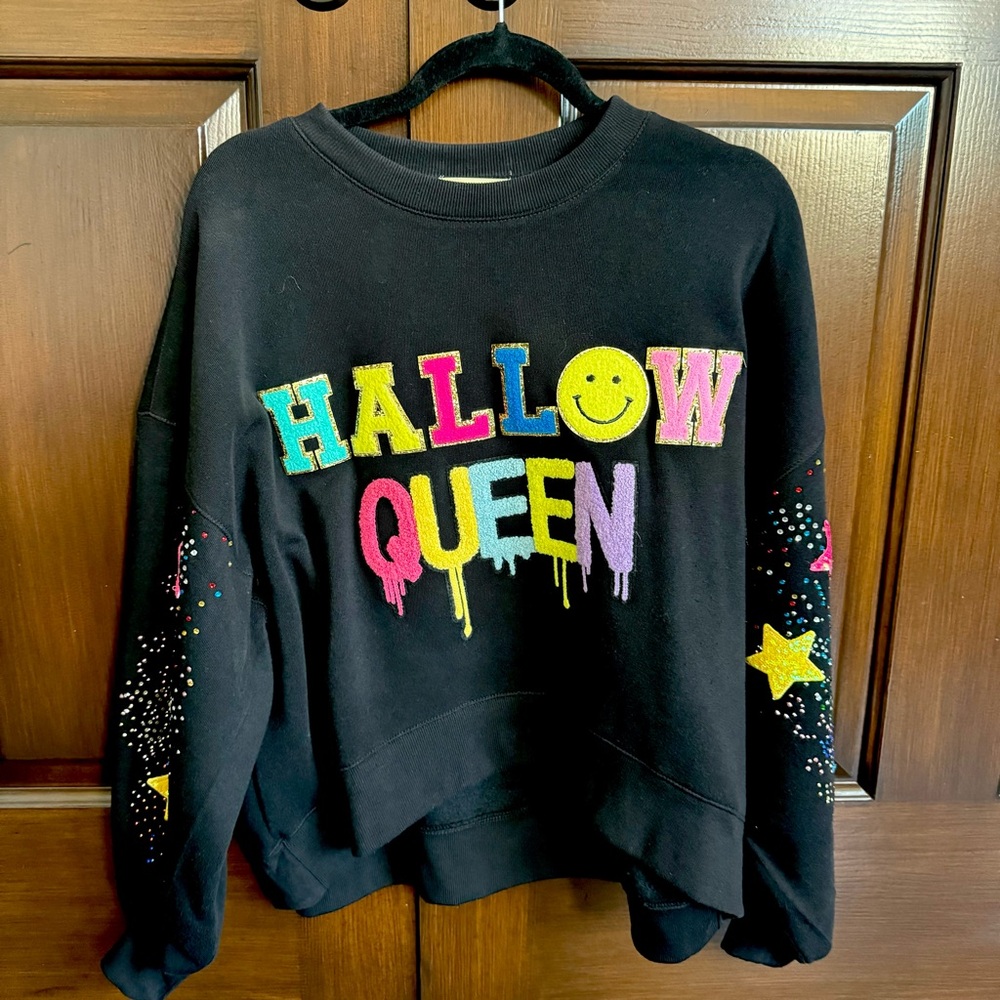 Judith March HALLOW QUEEN BLACK PULLOVER